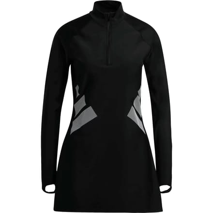 Adidas Performance Big Bars Zwemtop Met Lange Mouwen - Dames - Zwart