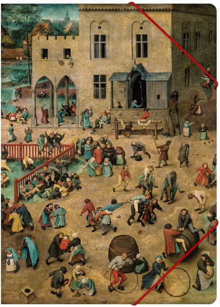 Lanzfeld Bruegel - Documentenmap A4 - Met Elastiek - Kinderspelen - A4-formaat