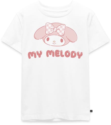 My Melody Portret Premium T Shirt Kinderen