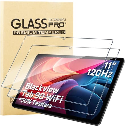 Dailygoods - Gehard Glas Displaybeschermfolie voor Blackview Tab 90 - 2 Stuks