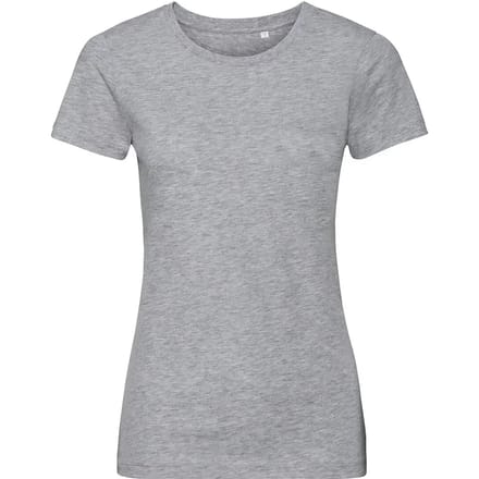 Dames-T-shirt Russell Athletic Pure Organic