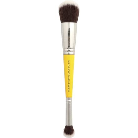 Bdellium Tools, Série Standard, Pinceau Double Embout, Visage 969, 1 Pinceau