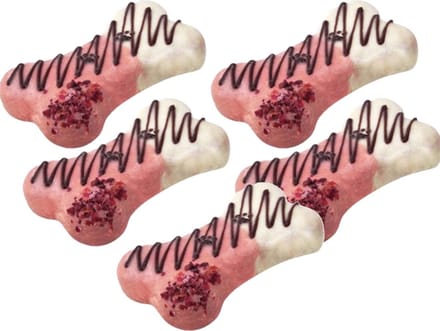 Lolo Pets Cake For Dogs Mini - Hondensnacks - 5 x Bosvruchten 40 g
