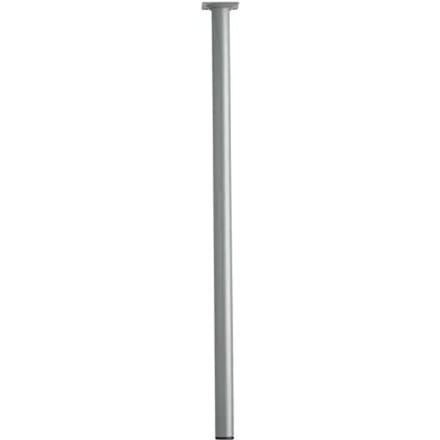 Duraline Meubelpoot Rond Staal 3x70cm Grijs