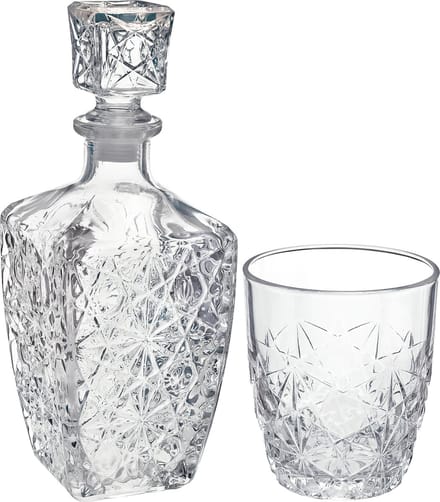 Bormioli Rocco Dedalo Whiskeyset - 7-delig - Glas