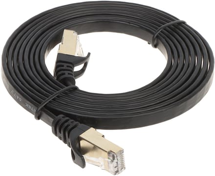 Unitek C1897BK Series patch cable - 2 m - black - Zwart - 2m