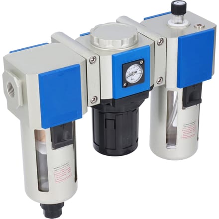 3-Traps Luchtfilter Drukregelaar Perslucht Smeerder Combinatie 160CC Bek CapaciteitGC400‑15