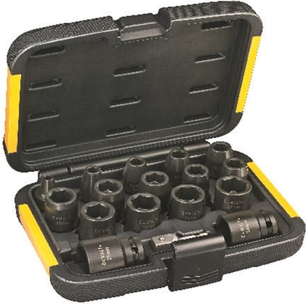 DeWalt DT7506 17 delige doppenset in koffer
