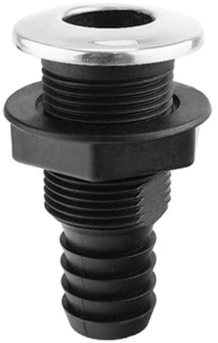 Jhubersproducts - Slangconnector - 90 graden gebogen - Duurzaam nylon
