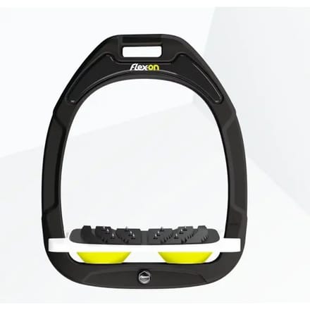 Ingelijnde Ultra Grip Zwart/Wit/Geel Flex-On Green Composite