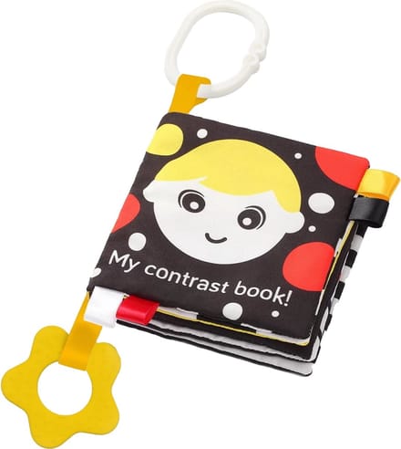 Baby Ono My Contrast Book Zacht Buggyboekje 543