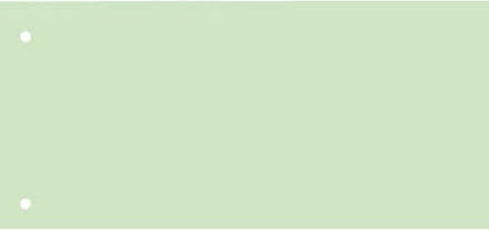 Scheidingsstrook qbasic 240x105mm 50vel groen | 24 stuks