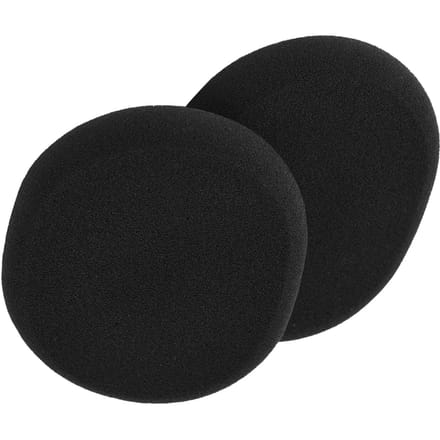 Verliesvrije Transmissie Schuim Koptelefoonhoes Comfortabele Schuim Oordopjes voor Logitech H800 H150 H110 black
