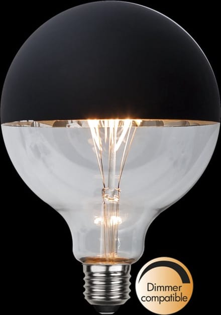 G125 Globelamp - E27 - 2.8W - Extra Warm Wit - 2700K - Dimbaar