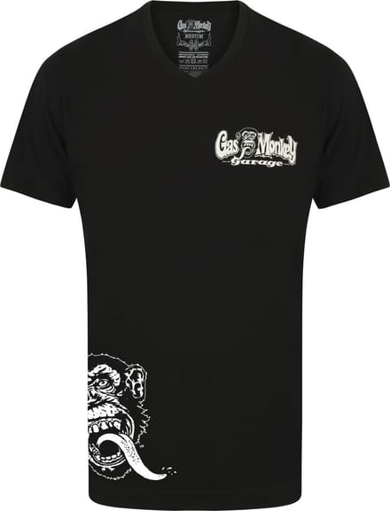 Gas Monkey Garage T-shirt Side M-on-key Zwart