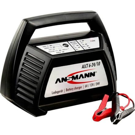 Ansmann Automatische oplader ALCT 6-24/10 - Acculader 6 V, 12 V, 24 V
