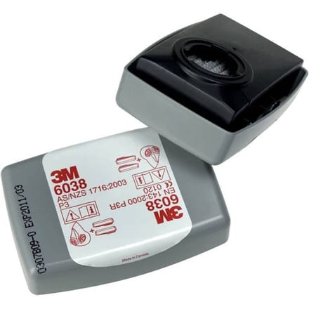 3M mit Aktivkohle, P3R Partikelfilter 20 stuk(s) EN 143 DIN 143