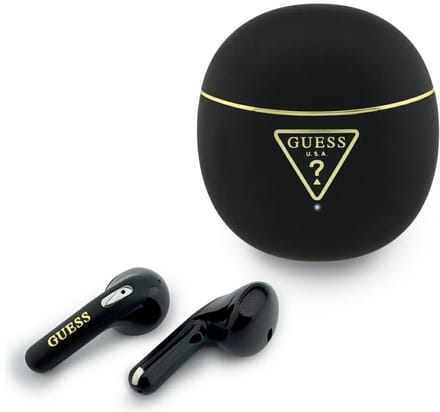 Guess Tws Gold Line Hoofdtelefoons Voor Iphone 17 Pro Max Draadloos Bluetooth