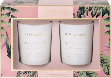 Riverdale geurkaarsjes Lola giftset Tea & Cardamom