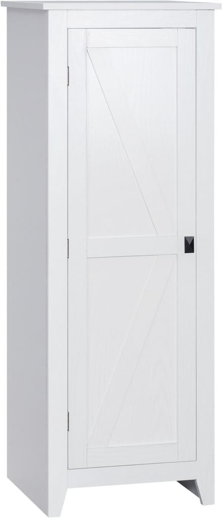 HOMCOM-Keukenkast-MDF-43,5x40x121,5cm-Wit