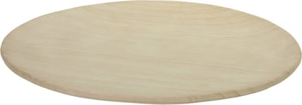 Othmar Decorations Tafeldecoratie schaal/plateau - hout - D35 x H2 cm