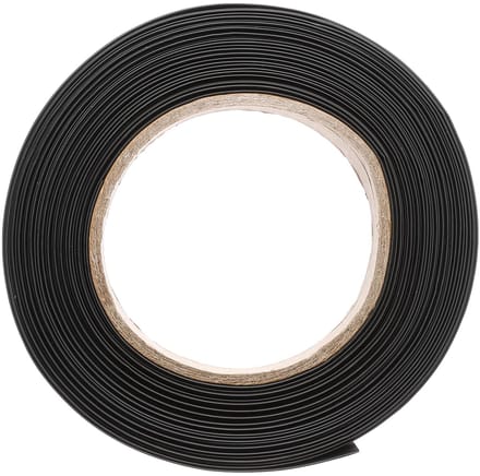 Krimpkous, 30 mm, diameter 2:1, krimpkous voor kabel, 25 m, zwart