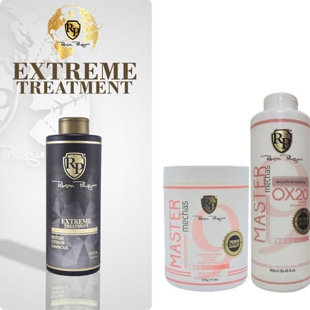 Robson Peluquero Master Mechas Blondeerpoeder &Oxidant&Restorer