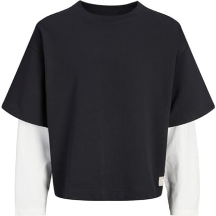 JACK&JONES JUNIOR JCOECHO DOUBLE LAYERED SWEAT CN JNR Jongens Trui - Maat 164