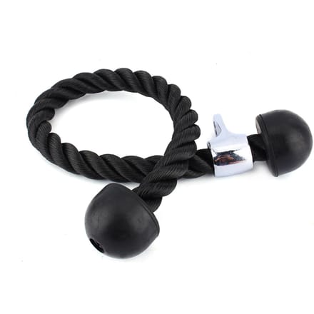Corde Triceps Tirage Presse Vers le Bas Poussée Tirage Câble Multi Gym Barre Latérale Accessoire Câble blanc