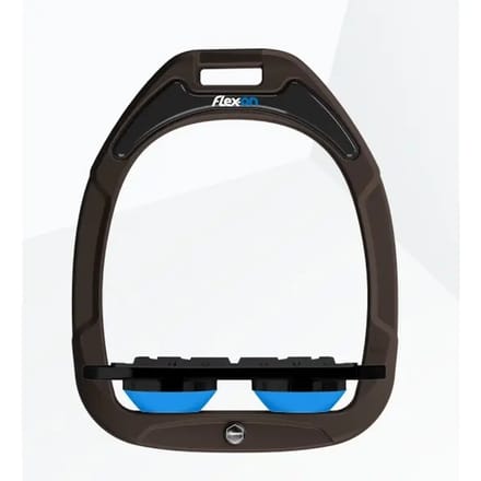 Plat Grip Steunen Bruin/Zwart/Blauw Flex-On Green Composite
