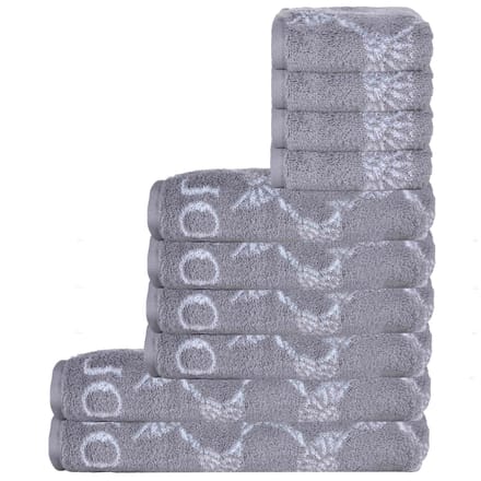 JOOP! Handdoek Een maat, 50x100 Set van 10