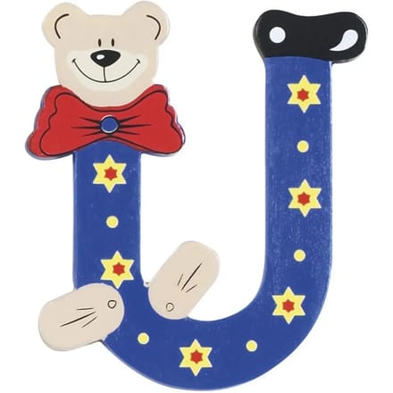 Houten letter u kind Playshoes