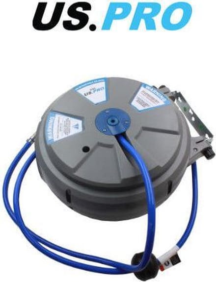 Automatische luchtslanghaspel 15 meter