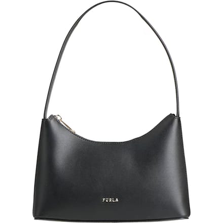 FURLA Leren schoudertas Dora Bucket Bag Nero zwart
