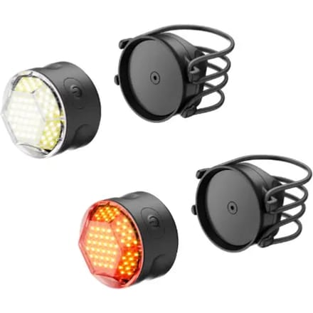 Magnetische Voor/ Achter Fietsverlichting Shapeheart