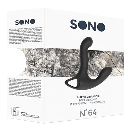 Sono No. 64 - P-Spot Vibrator - Zwart
