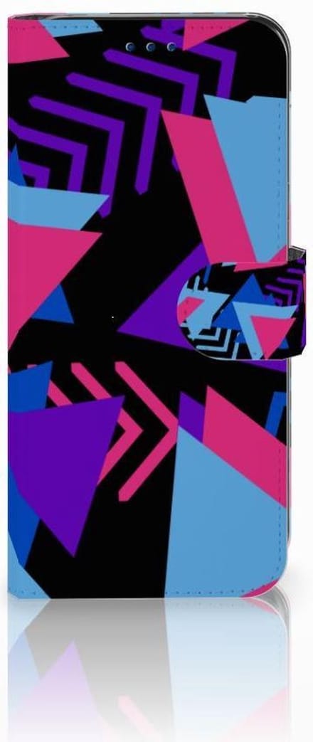 Samsung Galaxy S8 Book Case Funky Triangle