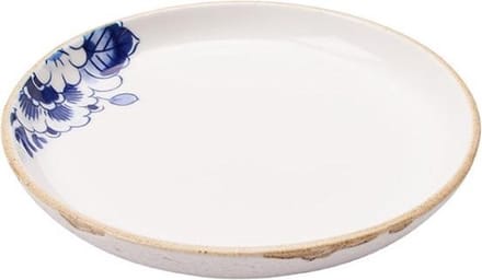 Heinen Delfts Blauw - Gebaksbord Blauw Bloesem - Porselein - 15 cm