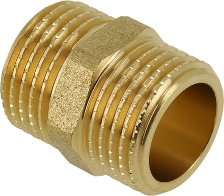 Bonfix Dubbele nippel 3/4inch buitendraad RR