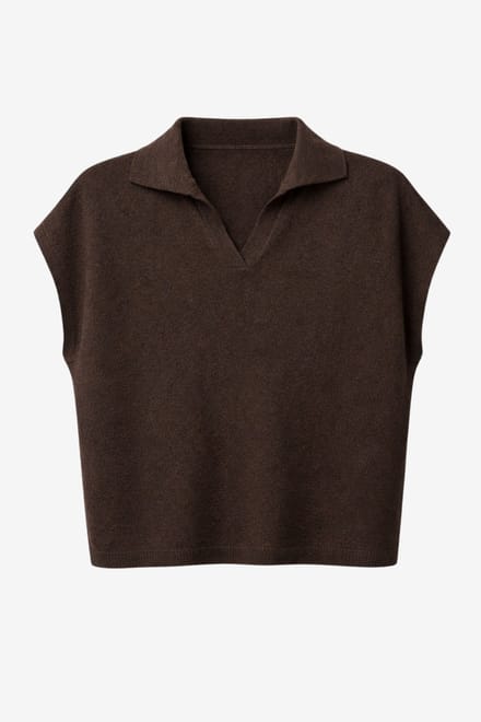 Polo cashmere blend 26554 | Brown - Brown / M