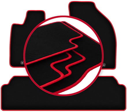 CARLUX-RED automatten voor: Lexus RX III Hybrid SUV (2008-2015)