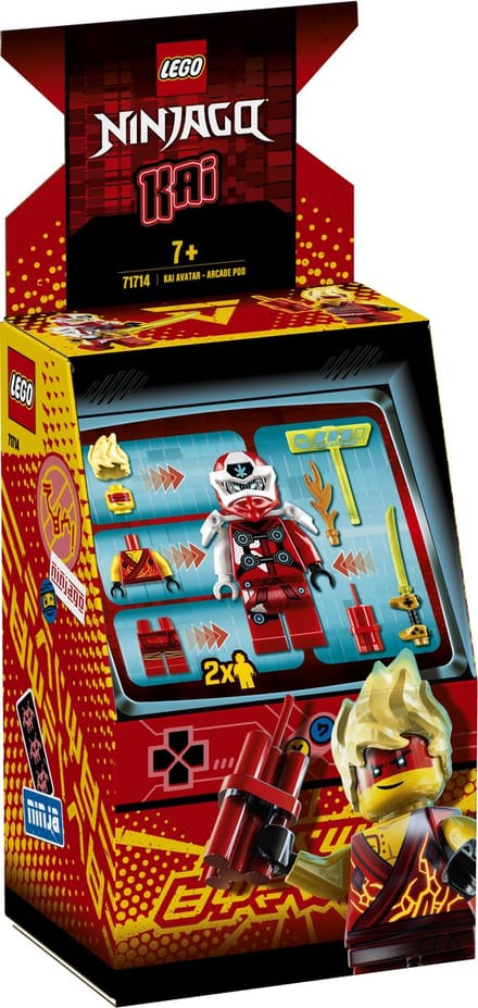 LEGO NINJAGO Kai Avatar Arcade Pod 71714