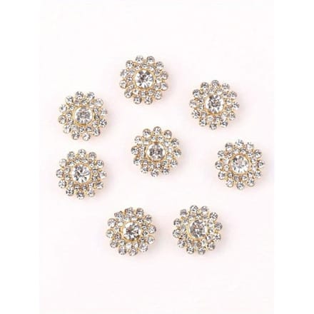50 stuks/set Kristal Kralen, Modieuze Strass & Kunstparel Decoratie Kralen voor Sieraden Maken en Knutselen 14mm schoon