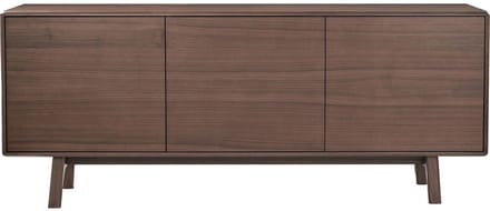 Goossens Dressoir Emilie, 3 Deuren - Hout Noten