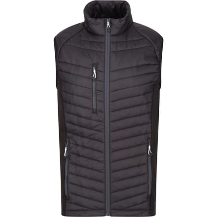 Regatta Heren Navigate Gewatteerd Hybride Gilet (Marine/Seal Grijs)