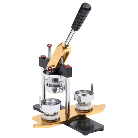 vidaXL - Buttonmachine - met - cirkelsnijder - draaipunch - 44 - mm