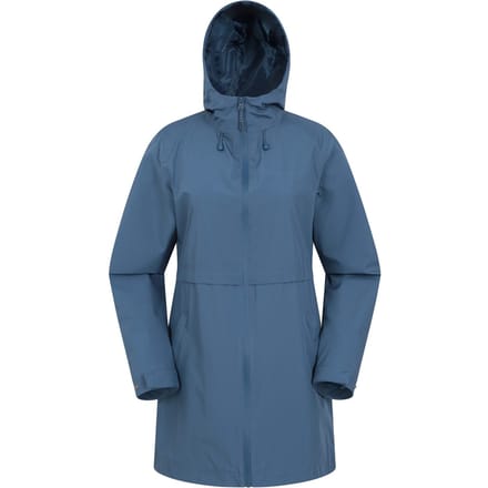 Mountain Warehouse Dames/Dames Hilltop II Waterdichte Jas (Donkerblauw)