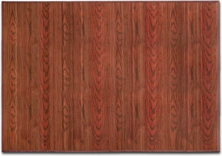 FLOORDIREKT Vloerkleed - Bamboe - Tapijt - Magenta - Bruin - 150 x 200 cm