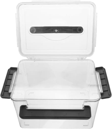 Lens Opbergdoos - Beschermende Organizer - Camera Accessoires Opslag - Transparant Ontwerp - 26x19x17.5cm - Transparant