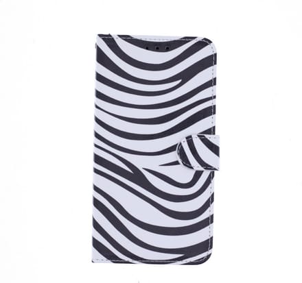 Bookcase Geschikt voor: iPhone 14 Plus Zebra - portemonee hoesje - ZT Accessoires
